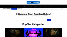 What Telegramgruplinkleri.com website looked like in 2020 (3 years ago)
