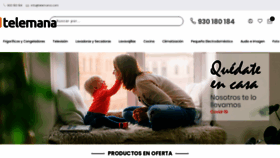 What Telemana.com website looked like in 2020 (3 years ago)