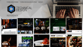 What Technical-design.cz website looked like in 2020 (4 years ago)