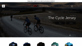 What Thecyclejersey.com website looked like in 2020 (3 years ago)