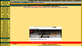 What Trolejbus.cz website looked like in 2020 (3 years ago)
