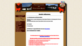 What Tierarzt-puetzchen.de website looked like in 2020 (3 years ago)