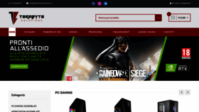 What Terabytesolutions.it website looked like in 2020 (4 years ago)