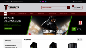 What Terabytesolutions.it website looked like in 2020 (3 years ago)