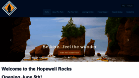 What Thehopewellrocks.ca website looked like in 2020 (3 years ago)
