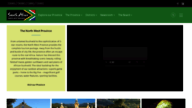 What Tourismnorthwest.co.za website looked like in 2020 (3 years ago)