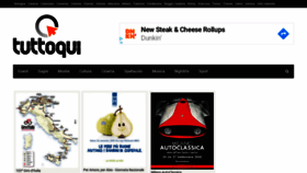 What Tuttoqui.it website looked like in 2020 (5 years ago)