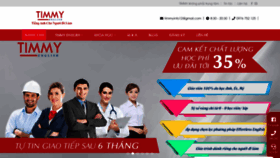 What Timmyenglish.com.vn website looked like in 2020 (3 years ago)