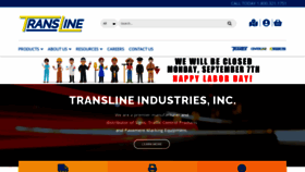 What Trantexinc.com website looked like in 2020 (3 years ago)
