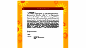 What Trinitytapes.org website looked like in 2020 (4 years ago)