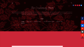 What Thecrochetingmom.com website looked like in 2020 (3 years ago)