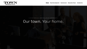 What Townresidential.com website looked like in 2020 (3 years ago)