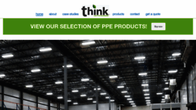 What Thinkgreensolutions.ca website looked like in 2020 (3 years ago)