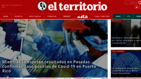 What Territoriodigital.com.ar website looked like in 2020 (3 years ago)