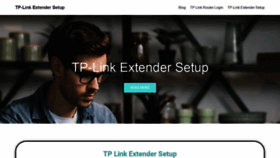 What Tplinkextendersetupp.com website looked like in 2020 (3 years ago)