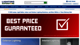 What Thelightingsuperstore.co.uk website looked like in 2020 (3 years ago)