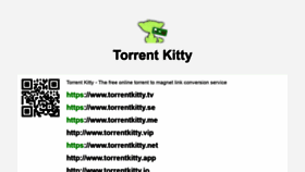 What Torrentkitty.org website looked like in 2020 (3 years ago)