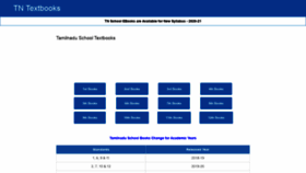 What Tntextbooks.in website looked like in 2020 (3 years ago)