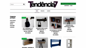 What Tendencia7.com.br website looked like in 2020 (3 years ago)