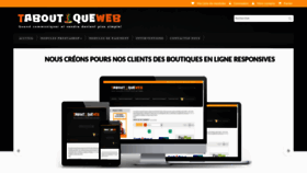 What Taboutiqueweb.fr website looked like in 2020 (3 years ago)