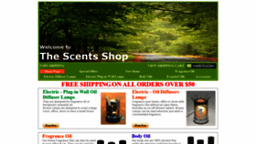 What Thescentsshop.com website looked like in 2020 (3 years ago)