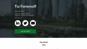 What Tiafomenoff.com website looked like in 2020 (3 years ago)