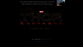 What Thorragnarok.com website looked like in 2020 (3 years ago)