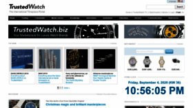 What Trustedwatch.pl website looked like in 2020 (3 years ago)