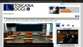 What Toscanaoggi.it website looked like in 2020 (3 years ago)