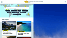 What Tripsavvy.com website looked like in 2020 (3 years ago)