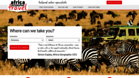 What Travel.africageographic.com website looked like in 2020 (3 years ago)