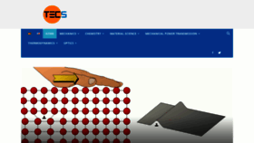 What Tec-science.com website looked like in 2020 (3 years ago)