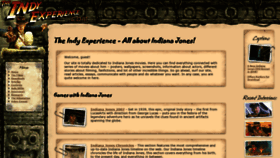 What Theindyexperience.com website looked like in 2020 (3 years ago)