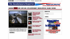 What Theguadalajarareporter.net website looked like in 2020 (3 years ago)