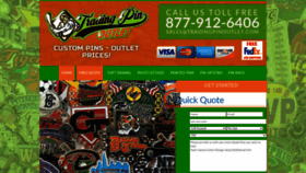 What Tradingpinoutlet.com website looked like in 2020 (3 years ago)
