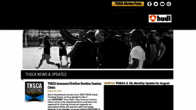 What Thsca.com website looked like in 2020 (3 years ago)