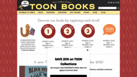 What Toon-books.com website looked like in 2020 (3 years ago)