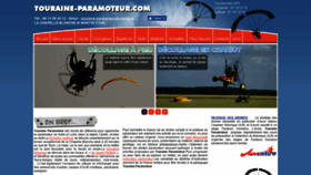 What Touraine-paramoteur.com website looked like in 2020 (3 years ago)