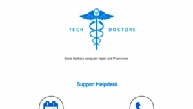 What Techdoctors.io website looked like in 2020 (3 years ago)
