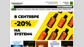 What Triholog.ru website looked like in 2020 (3 years ago)