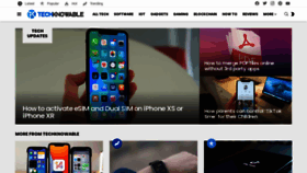 What Techknowable.com website looked like in 2020 (4 years ago)