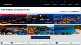 What Turkeyexpert.com website looked like in 2020 (3 years ago)