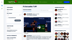 What Turf.fr website looked like in 2020 (3 years ago)