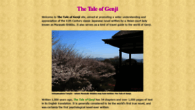 What Taleofgenji.org website looked like in 2020 (3 years ago)