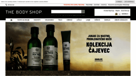 What Thebodyshop.si website looked like in 2020 (3 years ago)