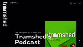 What Tramshed.org website looked like in 2020 (3 years ago)