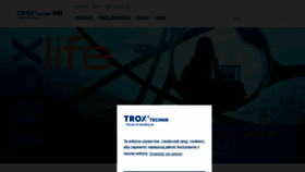 What Trox.pl website looked like in 2020 (3 years ago)