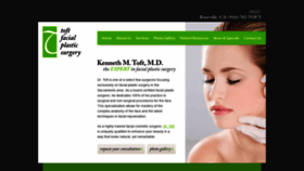What Toftfacialsurgery.com website looked like in 2020 (3 years ago)