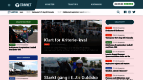 What Travnet.se website looked like in 2020 (4 years ago)