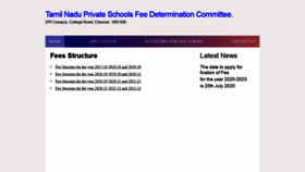 What Tnfeecommittee.com website looked like in 2020 (3 years ago)